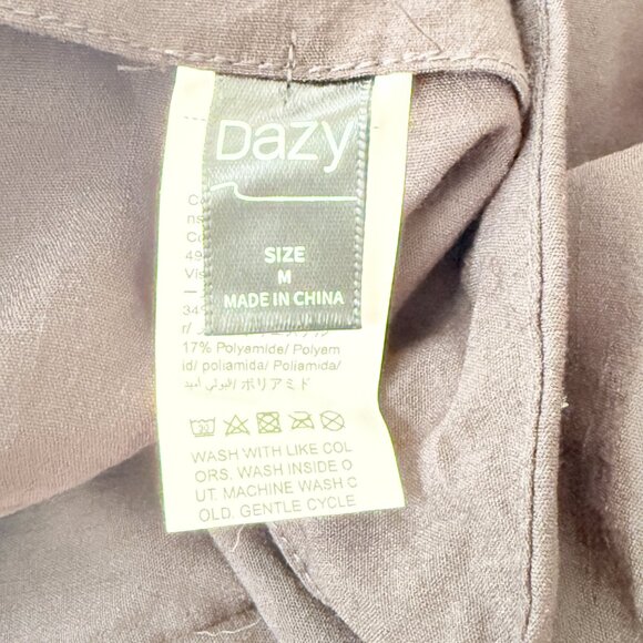 3 of Authentic Overalls Jumper Shein Melrose & Market Dazy Black Green Sz.S-L - Picture 11 of 12